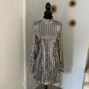 Silver dress